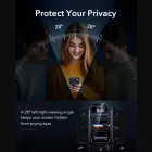 iPhone 18 Pro Max Kijelzővédő Üvegfólia - ESR UltraFit Armorite Privacy x 2 db