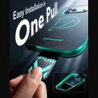 iPhone 18 Pro Max Kijelzővédő Üvegfólia - ESR UltraFit Armorite Privacy x 2 db