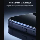 iPhone 18 Pro Max Kijelzővédő Üvegfólia - ESR UltraFit Armorite Privacy x 2 db