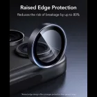 iPhone 18 Pro / 18 Pro Max Lencsevédő - ESR Armorite Camera Lens Protector - Fekete