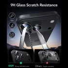 iPhone 18 Pro / 18 Pro Max Lencsevédő - ESR Armorite Camera Lens Protector - Fekete