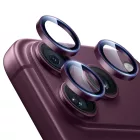 iPhone 18 Pro / 18 Pro Max Lencsevédő - ESR Armorite Camera Lens Protector - Sötét Cseresznye