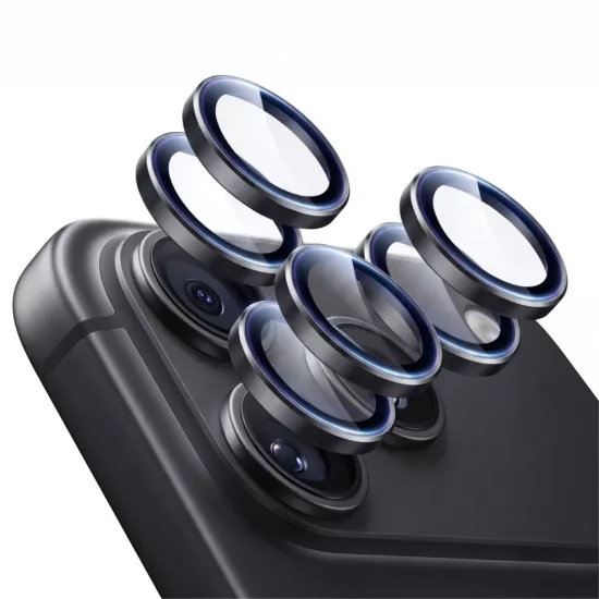 iPhone 18 Pro / 18 Pro Max Lencsevédő - ESR Armorite Camera Lens Protector - Fekete x 2 db