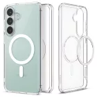 Samsung Galaxy S26 FE Tok - Spigen Ultra Hybrid MagFit MagSafe - Átlátszó-Fehér