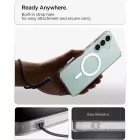 Samsung Galaxy S26 FE Tok - Spigen Ultra Hybrid MagFit MagSafe - Átlátszó-Fehér
