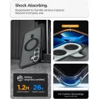 Samsung Galaxy S26 FE Tok - Spigen Ultra Hybrid MagFit MagSafe - Fekete