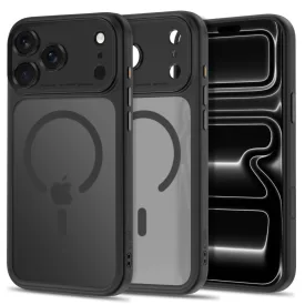   iPhone 18 Pro Max / 17 Pro Max Tok - Tech-Protect MagPeak MagSafe CC - Áttetsző-Fekete