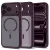 iPhone 18 Pro / 17 Pro Tok - Tech-Protect MagPeak MagSafe CC - Sötét Cseresznye