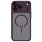 iPhone 18 Pro / 17 Pro Tok - Tech-Protect MagPeak MagSafe CC - Sötét Cseresznye