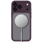 iPhone 18 Pro Max / 17 Pro Max Tok - Tech-Protect MagPeak MagSafe CC - Sötét Cseresznye