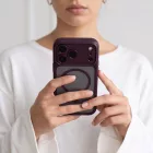 iPhone 18 Pro Max / 17 Pro Max Tok - Tech-Protect MagPeak MagSafe CC - Sötét Cseresznye