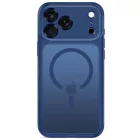 iPhone 18 Pro Max / 17 Pro Max Tok - Tech-Protect MagPeak MagSafe CC - Áttetsző-Sötétkék