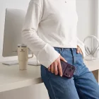 iPhone 18 Pro / 17 Pro Tok - Tech-Protect MagPrime MagSafe CC - Sötét Cseresznye