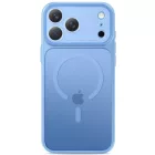 iPhone 18 Pro Max / 17 Pro Max Tok - Tech-Protect MagPrime MagSafe CC - Áttetsző-Világoskék