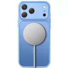 iPhone 18 Pro Max / 17 Pro Max Tok - Tech-Protect MagPrime MagSafe CC - Áttetsző-Világoskék