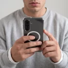 Samsung Galaxy A17 / A18 4G / 5G Tok - Tech-Protect FlexAir Hybrid MagSafe - Átlátszó