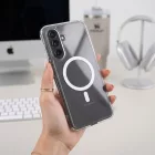 Samsung Galaxy A17 / A18 4G / 5G Tok - Tech-Protect FlexAir Hybrid MagSafe - Átlátszó