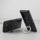 Samsung Galaxy A17 / A18 4G / 5G Tok - Tech-Protect TacticStand MagSafe - Matt Fekete