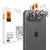 iPhone Duo Lencsevédő - Spigen Glas.tR EZ Fit Optik Pro - Fehér x 2 db