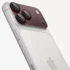 iPhone 18 Pro Max Kameravédő - Spigen Glas.tR EZ Fit Optik Pro XL - Sötét Cseresznye