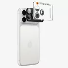 iPhone 18 Pro Max Kameravédő - Spigen Glas.tR EZ Fit Optik Pro XL - Sötétszürke