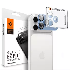   iPhone 18 Pro Max Kameravédő - Spigen Glas.tR EZ Fit Optik Pro XL - Világoskék