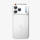 iPhone 18 Pro Max Kameravédő - Spigen Glas.tR EZ Fit Optik Pro XL - Világoskék
