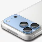 iPhone 18 Pro Max Kameravédő - Spigen Glas.tR EZ Fit Optik Pro XL - Világoskék