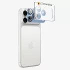 iPhone 18 Pro Max Kameravédő - Spigen Glas.tR EZ Fit Optik Pro XL - Világoskék