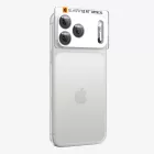 iPhone 18 Pro Max Kameravédő - Spigen Glas.tR EZ Fit Optik Pro XL - Ezüst