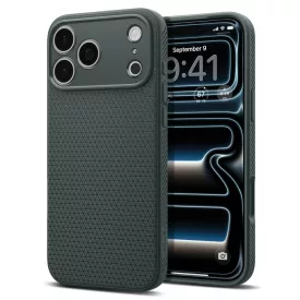 iPhone 18 Pro / 17 Pro Tok - Spigen Liquid Air - Zöld