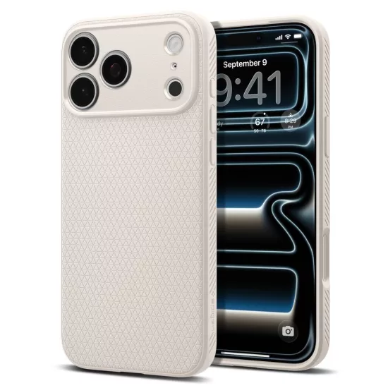 iPhone 18 Pro / 17 Pro Tok - Spigen Liquid Air - Titán