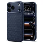 iPhone 18 Pro / 17 Pro Tok - Spigen Liquid Air - Sötétkék
