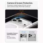 iPhone 18 Pro - 17 Pro Tok - Spigen Liquid Crystal MagSafe - Átlátszó-Fehér