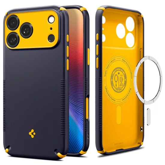 iPhone 18 Pro / 17 Pro Tok - Spigen Nano Pop Hybrid MagSafe - Kék