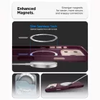 iPhone 18 Pro Max Tok - Spigen Nano Pop MagSafe - Bordó