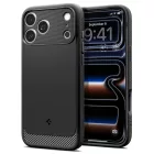 iPhone 18 Pro / 17 Pro Tok - Spigen Rugged Armor MagSafe - Fekete