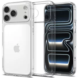   iPhone 18 Pro / 17 Pro Tok - Spigen Ultra Hybrid - Átlátszó