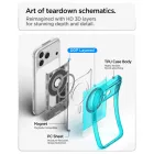 iPhone 18 Pro Max / 17 Pro Max Tok - Spigen Ultra Hybrid MagSafe - Bondi Blue