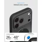 iPhone 18 Pro Max / 17 Pro Max Tok - Spigen Ultra Hybrid MagSafe - Classic Fekete