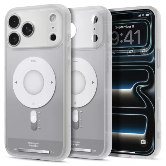 iPhone 18 Pro Max / 17 Pro Max Tok - Spigen Ultra Hybrid MagSafe - Classic Ezüst