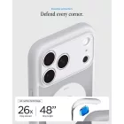 iPhone 18 Pro Max / 17 Pro Max Tok - Spigen Ultra Hybrid MagSafe - Classic Ezüst