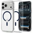iPhone 18 Pro Max / 17 Pro Max Tok - Spigen Ultra Hybrid MagSafe - Átlátszó-Kék