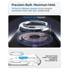 iPhone 18 Pro Max / 17 Pro Max Tok - Spigen Ultra Hybrid MagSafe - Átlátszó-Kék