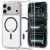 iPhone 18 Pro Max / 17 Pro Max Tok - Spigen Ultra Hybrid MagSafe - Átlátszó-Grafit