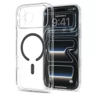 iPhone 18 Pro Max / 17 Pro Max Tok - Spigen Ultra Hybrid MagSafe - Átlátszó-Grafit