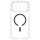 iPhone 18 Pro Max / 17 Pro Max Tok - Spigen Ultra Hybrid MagSafe - Átlátszó-Grafit
