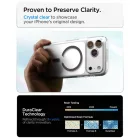 iPhone 18 Pro Max / 17 Pro Max Tok - Spigen Ultra Hybrid MagSafe - Átlátszó-Grafit