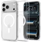 iPhone 18 Pro Max / 17 Pro Max Tok - Spigen Ultra Hybrid MagSafe - Áttetsző-Fehér
