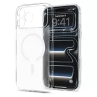 iPhone 18 Pro Max / 17 Pro Max Tok - Spigen Ultra Hybrid MagSafe - Áttetsző-Fehér